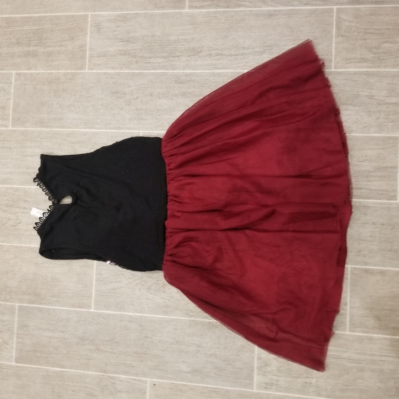 Knit Works Holdiay Red And Black Sequin dress - Picture 2 of 11